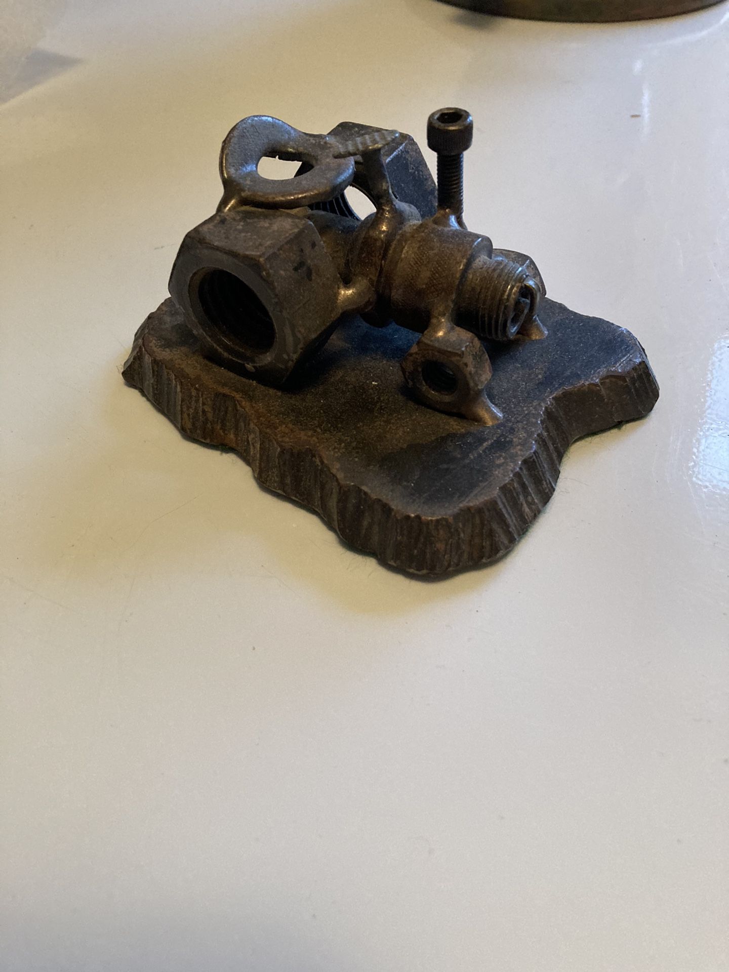 Tractor made with Spark plug