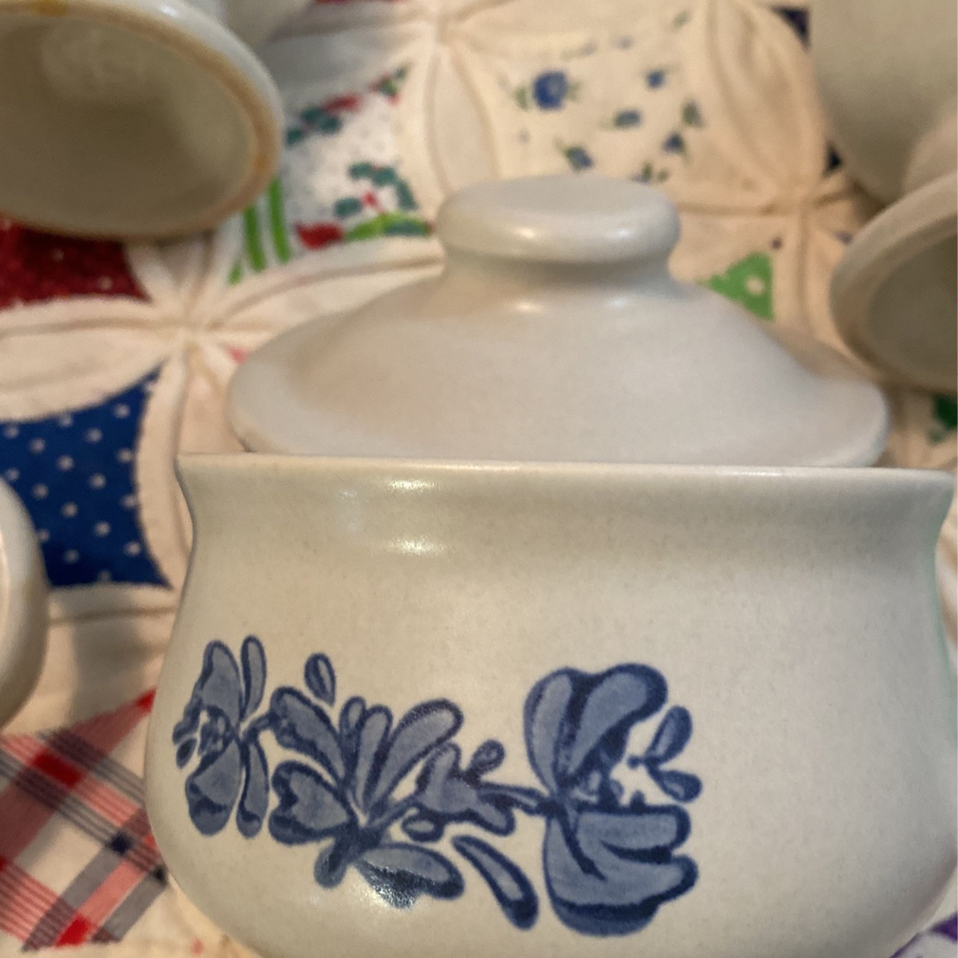 Coffee Mugs And Cream and Sugar