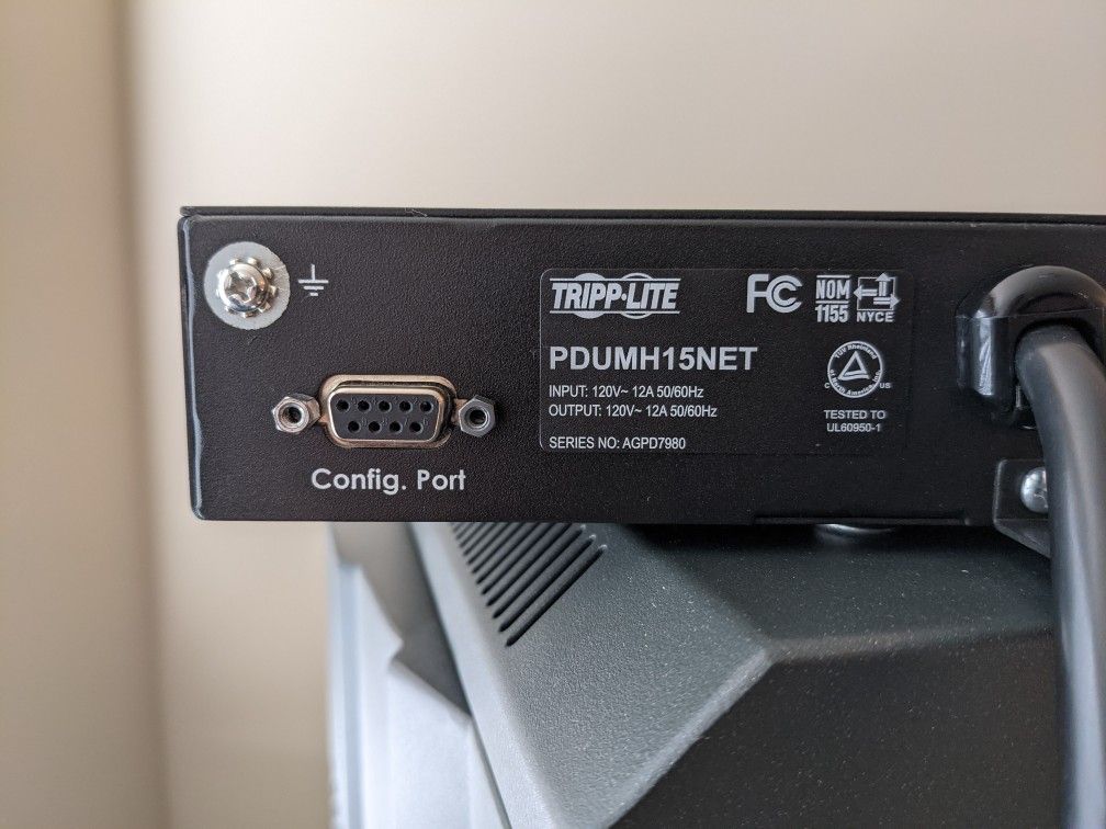 TrippLite PDUMH15NET 16-Outlet 1U rack mount PDU - MINING