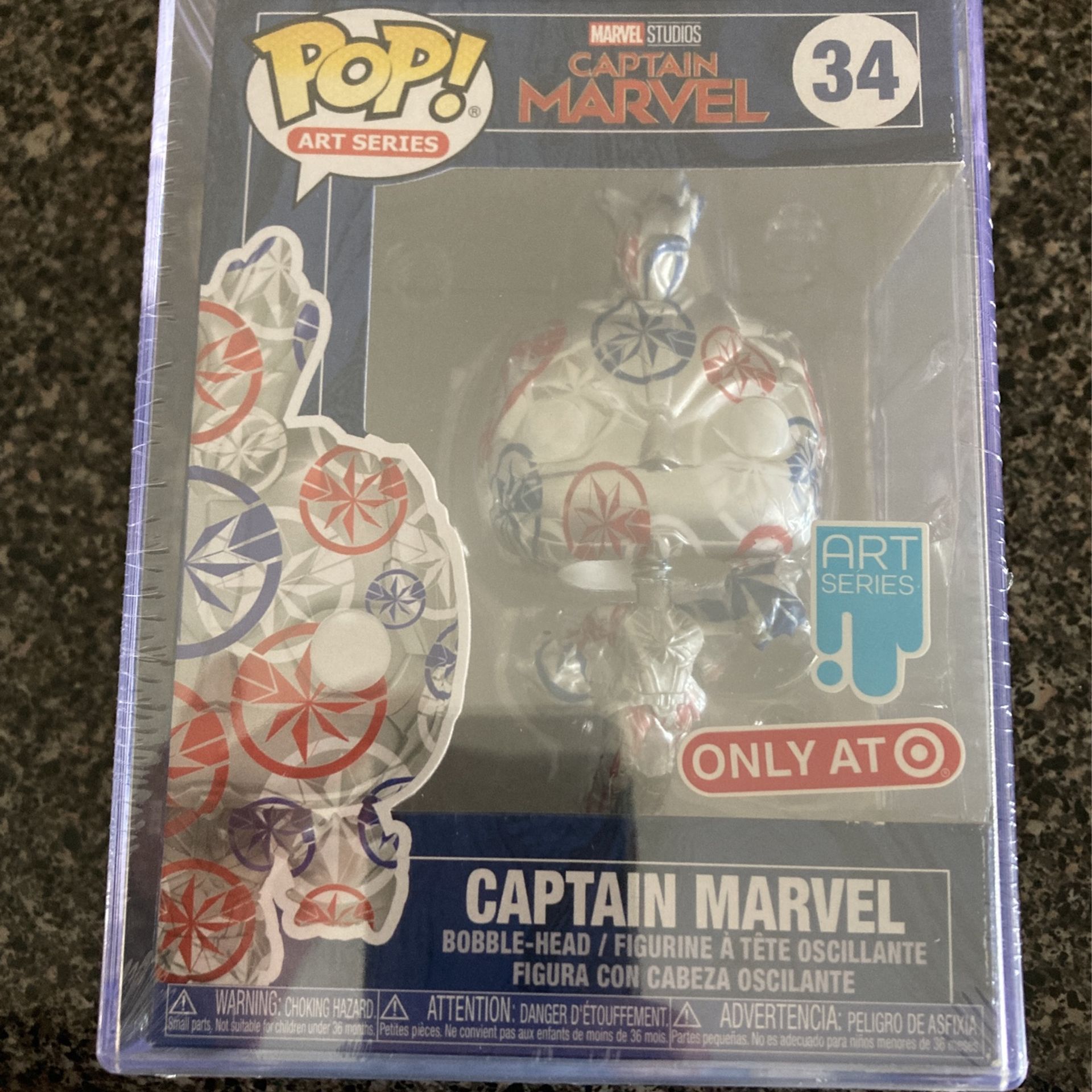 Captain Marvel Pop Art Series
