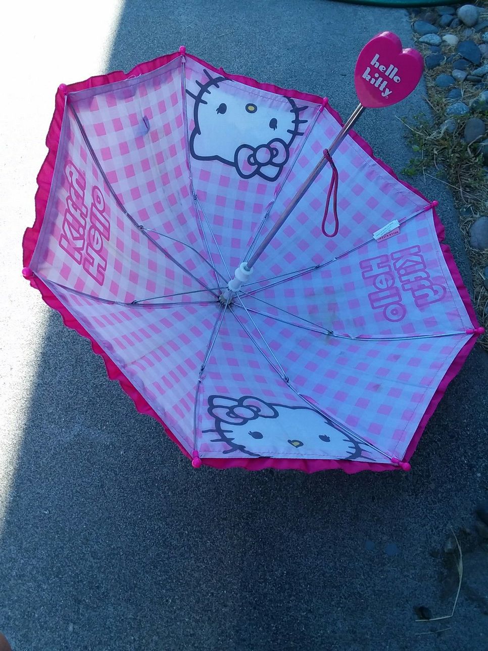Small child's umbrella