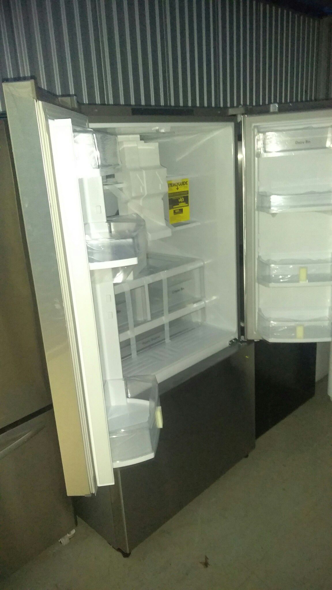 NEW" Kenmore stainless steel refrigerator
