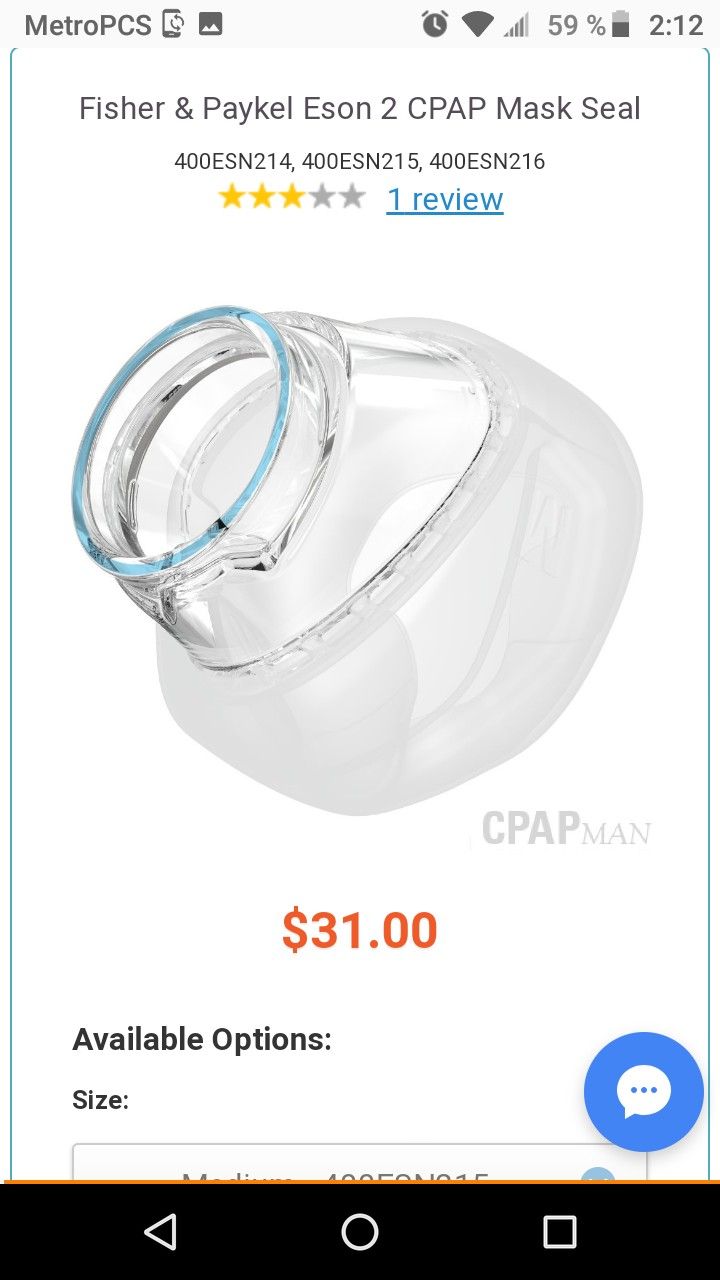 Eson replacement cushion seal for cpap machine