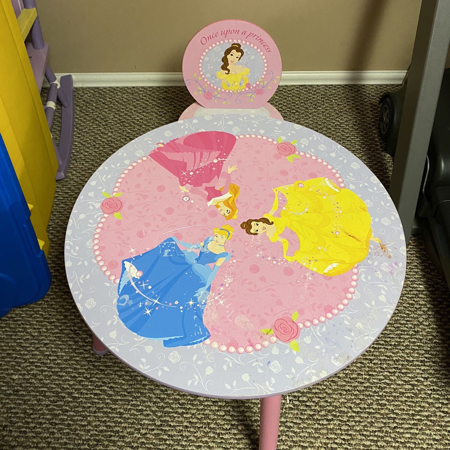 Princess Table And Chair