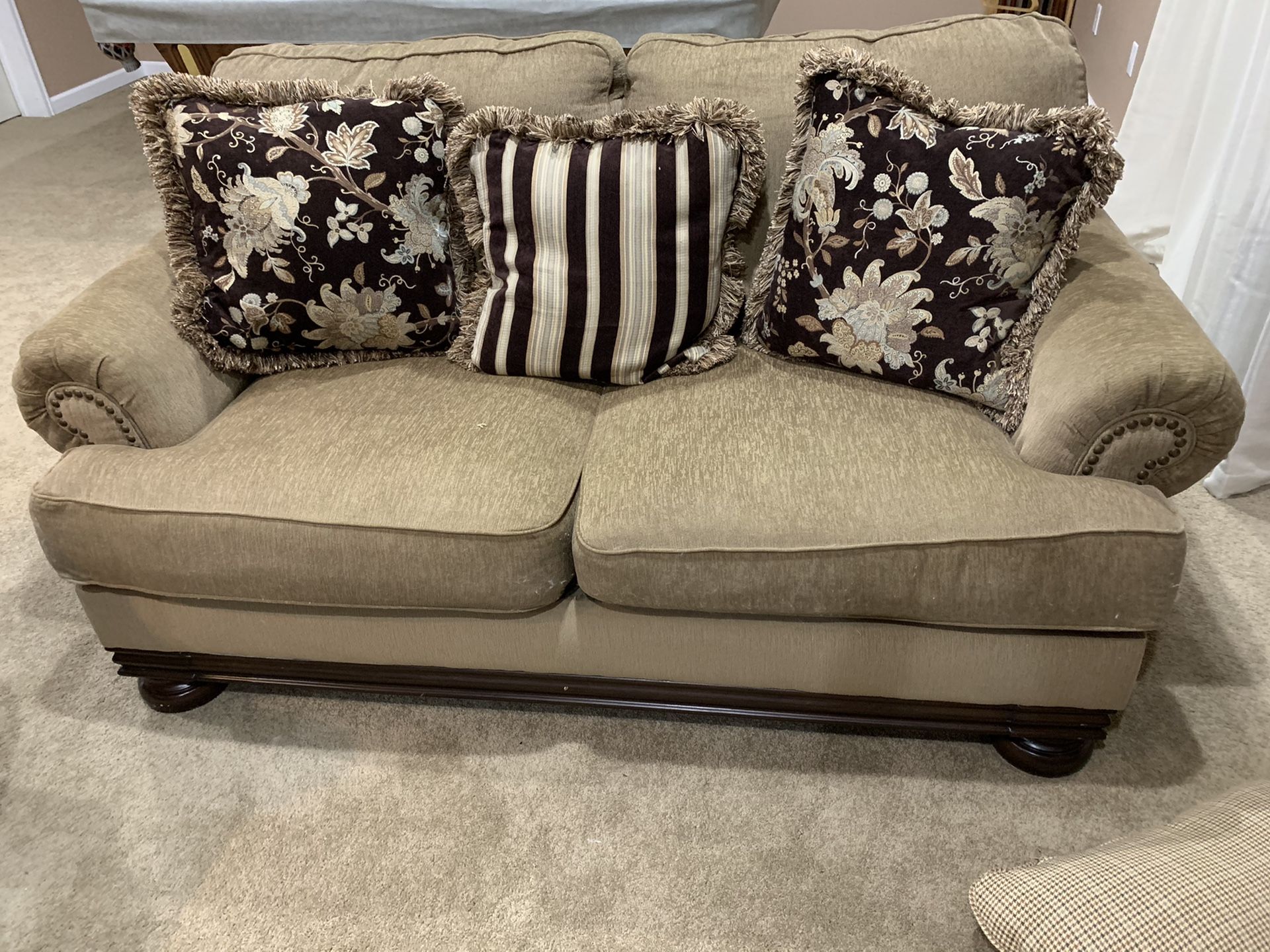 Oversized chair, love seat, and couch in Colorado