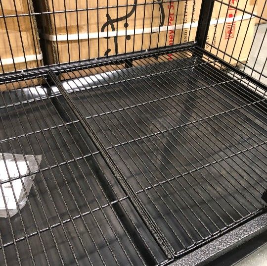 โจ NEW โจ Heavy Duty Stackable Dog ๐ถ๐ Kennels With Removable Tray ๐ฅโกโจ๐ฅโกโจ๐ฅโกโจ๐๐ถ๐บ๐ฆฎ๐โ๐ฆบ๐ฉ