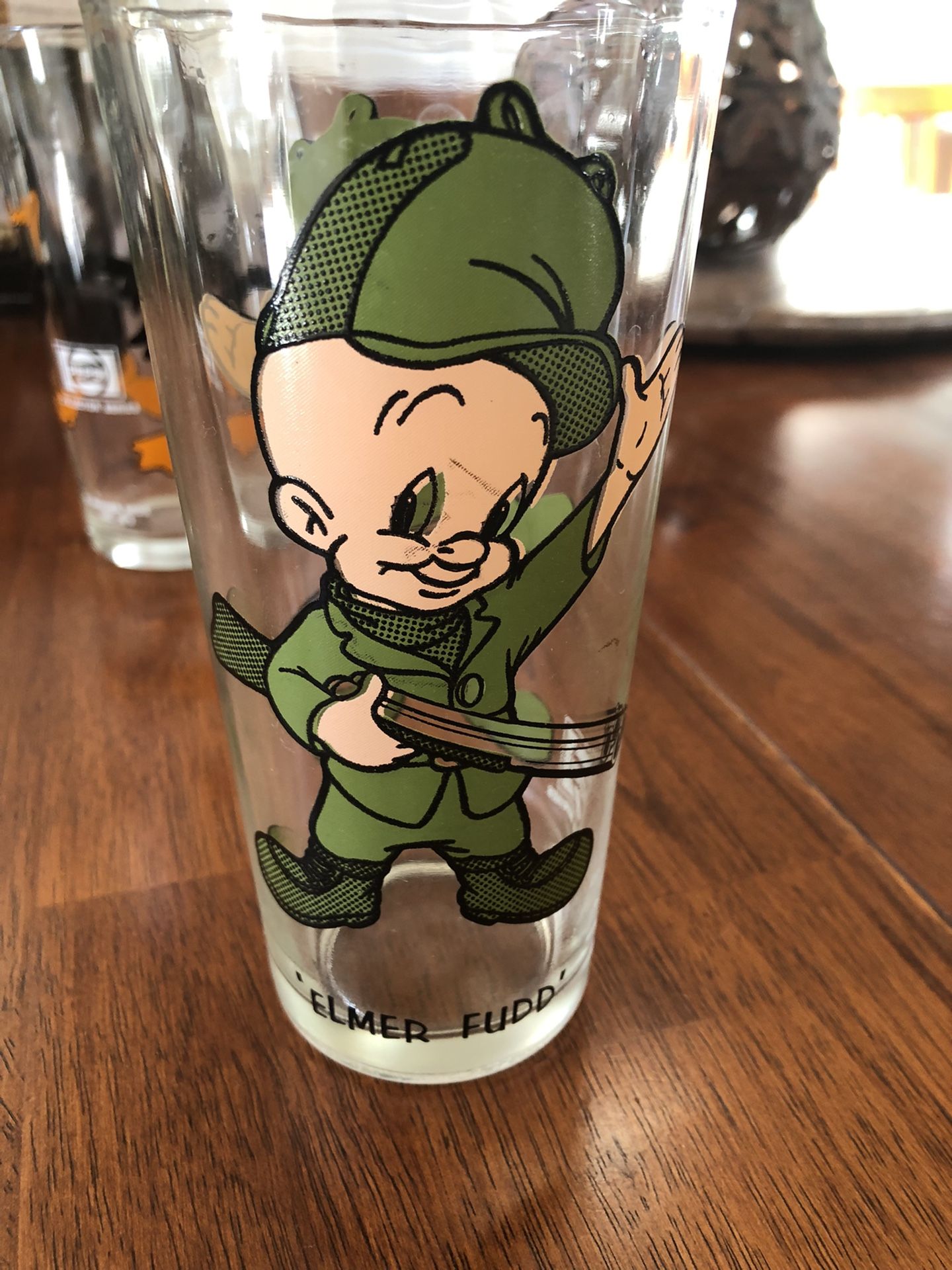 Elmer Fudd Warner Bros Pepsi 1973 vintage glass