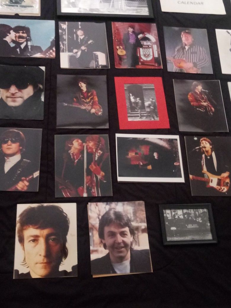Vintage Beatles Photos Advertising Items And Much More Found In A Storage Unit
