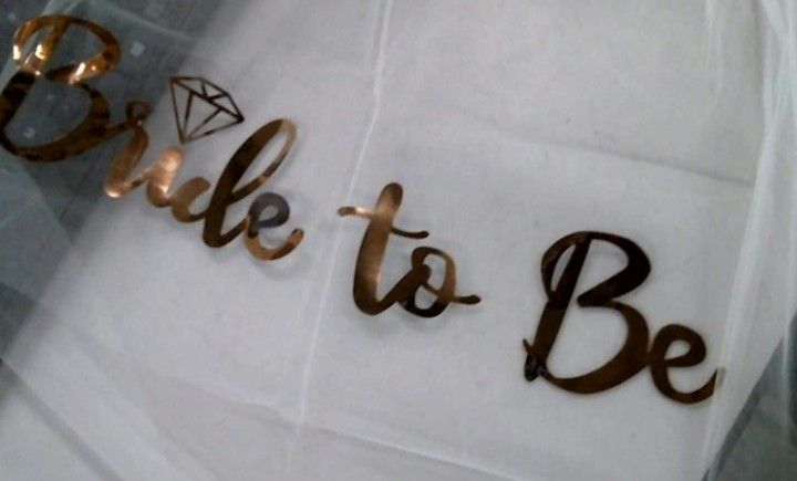 Bride To Be Veil