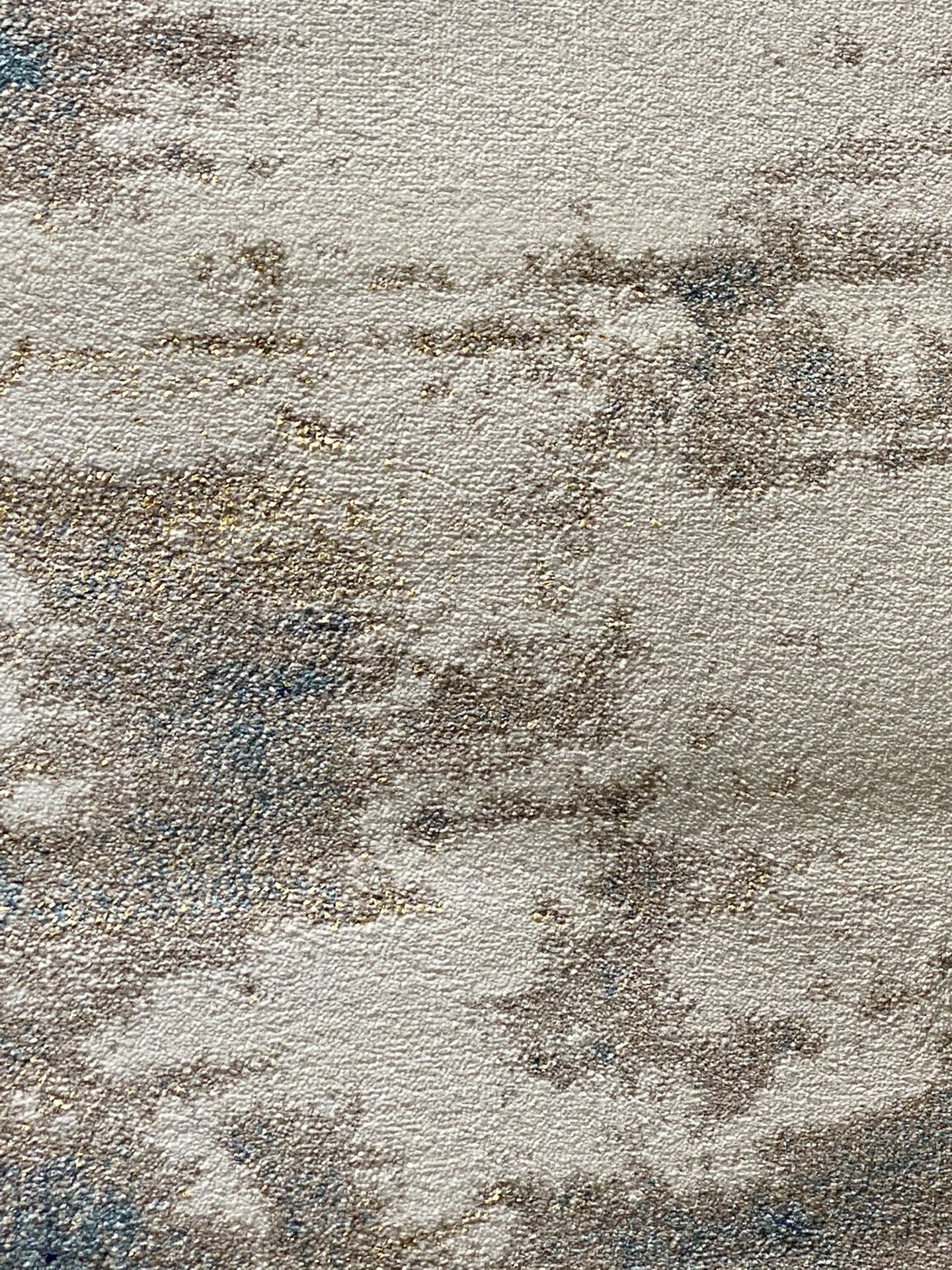 8x10 Area Rugs Carpet Rugs Modern Desgin Super Thick Pile Colors Blue Navy Beige Gold 