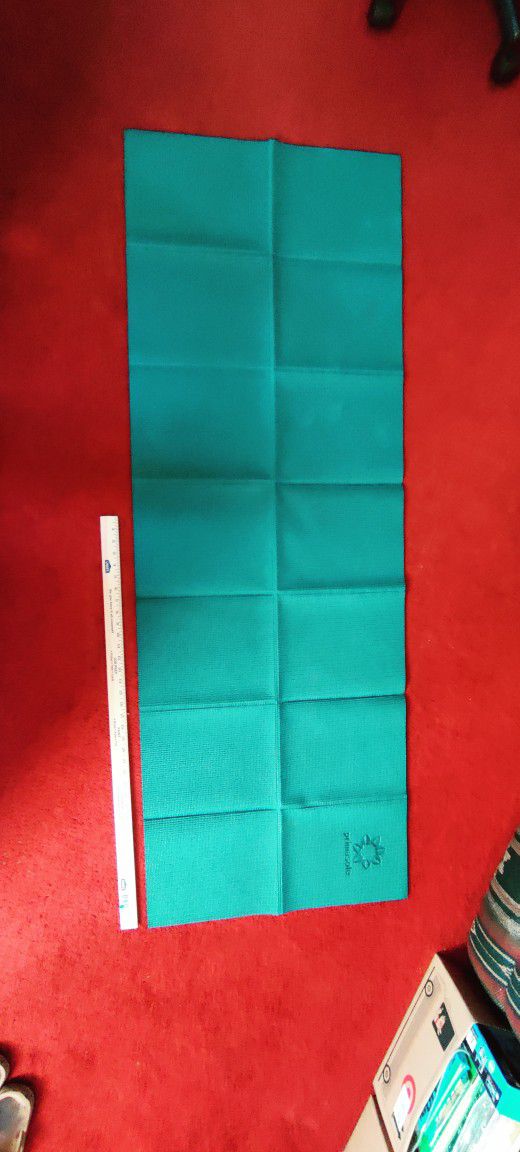 YOGA MAT folding PRIMASOLE jango green  NEW SEALED PACKAGE