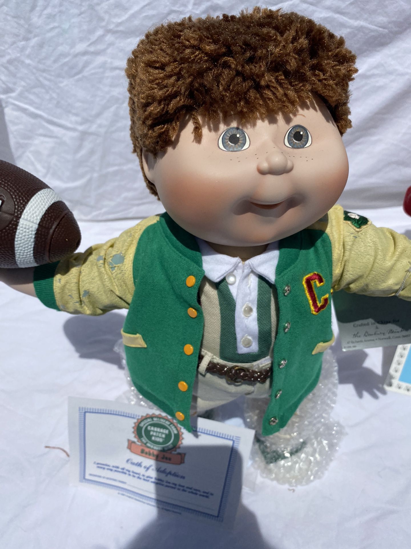 Porcelain Cabbage Patch Collectible . 