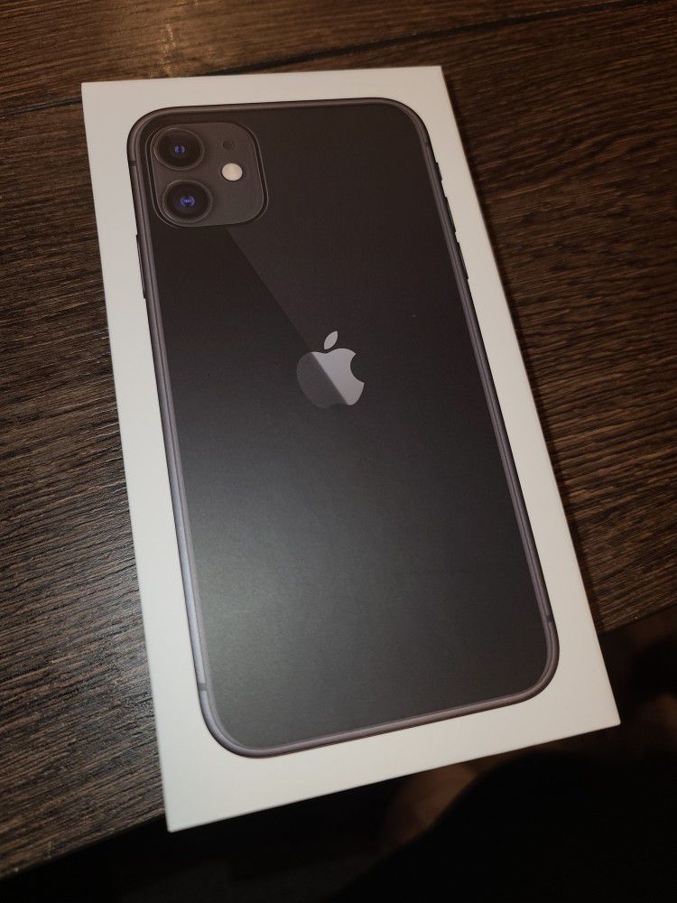 2 Brand NEW iphone 11 BLACK 