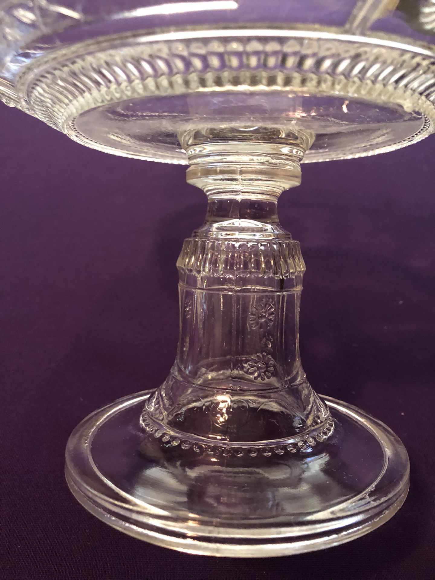Glass Centerpiece or Candy Dish