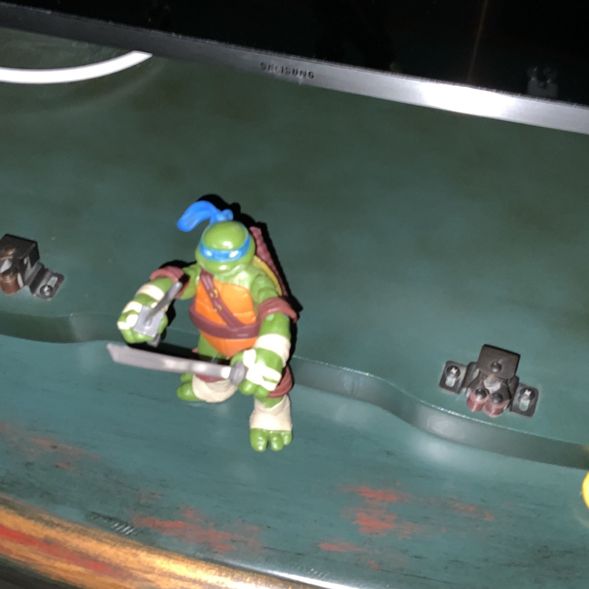 Rare Leanordo TMNT action figure collector.