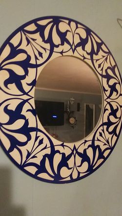 Set of decorative mirrors shelves and candle holder Thumbnail