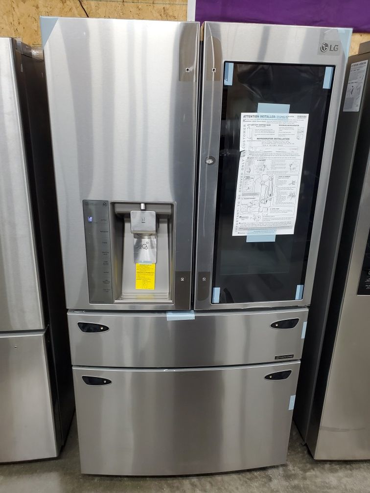 Appliances. Fridges,ranges, washers, dryers, microwaves, dishwasher's, sidekicks, and pedestals