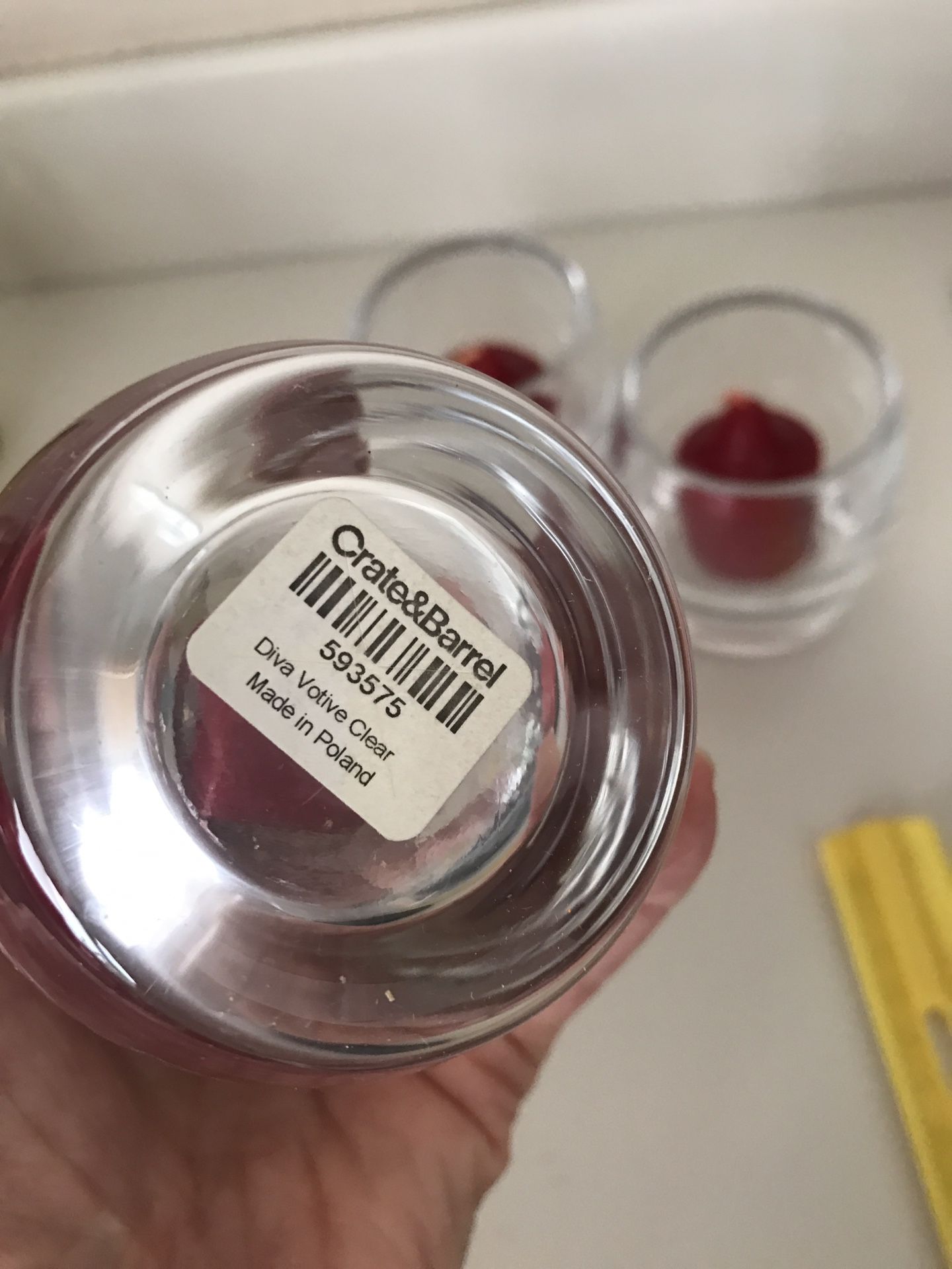 Crate&Barrel Candle Holders