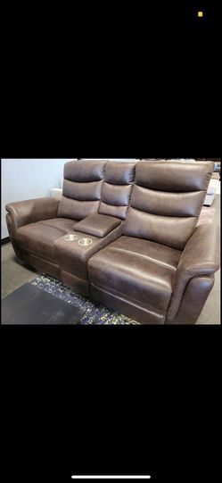 In stock now!! Brand new color - sofa/loveseat/recliner- buy as set or only the pieces you need - Thumbnail