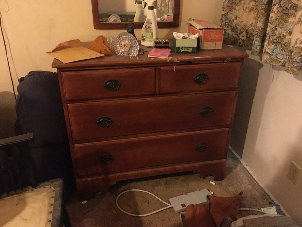 Antique Dresser Set