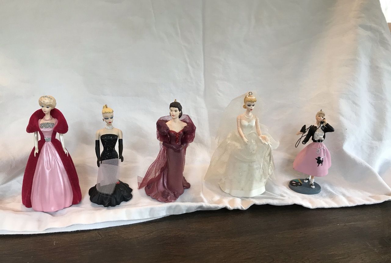 Barbie Christmas ornaments