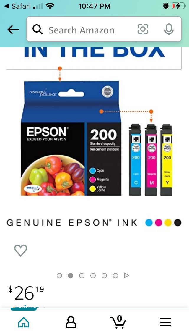 E-Z Ink (TM) Remanufactured Ink Cartridge Replacement for Epson Printer  