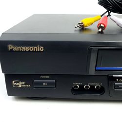 *Works!** Vintage Panasonic VCR Omnivision Hi-Fi VHS Tape Player, No Remote  Thumbnail