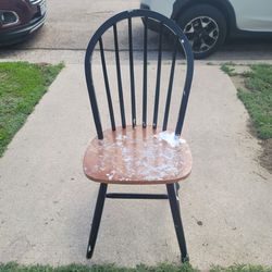 Painted Wooden Chair Thumbnail