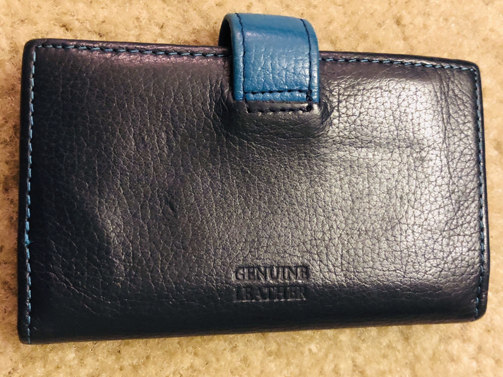Small Unisex I’d Wallet Genuine Leather