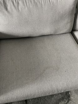 Modani Edison 3pc Couch Light Grey Thumbnail