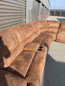 Electric Reclining Sectional - Free Delivery Thumbnail
