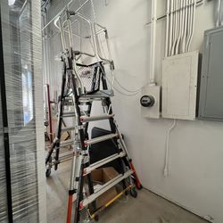 Little Giant Adjustable Safety Ladder (MSRP is 2,000.00) Thumbnail
