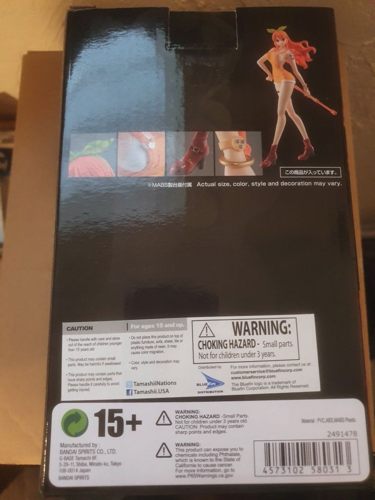 One Piece Stampede Nami Ichiban Statue