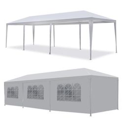 10x30 Wedding Party Canopy Tent With 8 Side walls For Sale Thumbnail