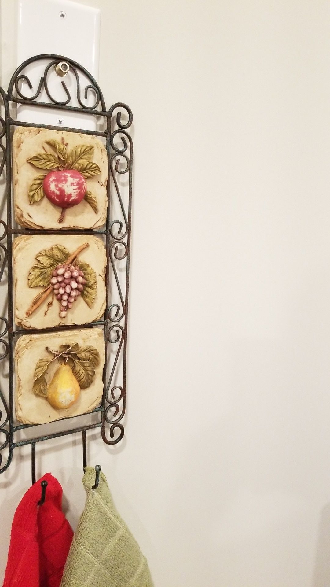 Kitchen wall frame decor