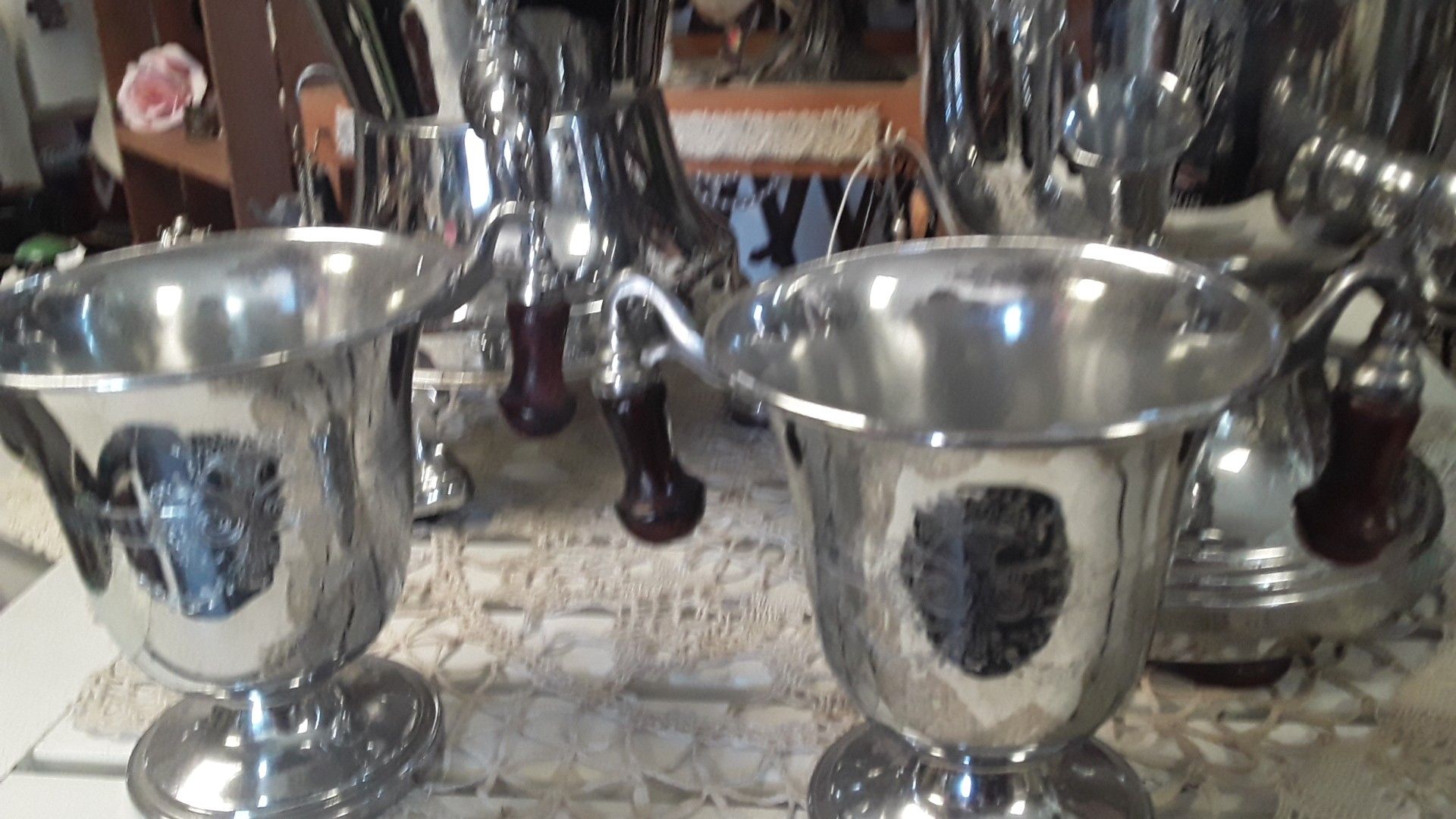 Teapot creamer and sugar $150 for all three