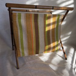 Vintage Retro 70’s Yarn/Sewing/Craft Basket Thumbnail
