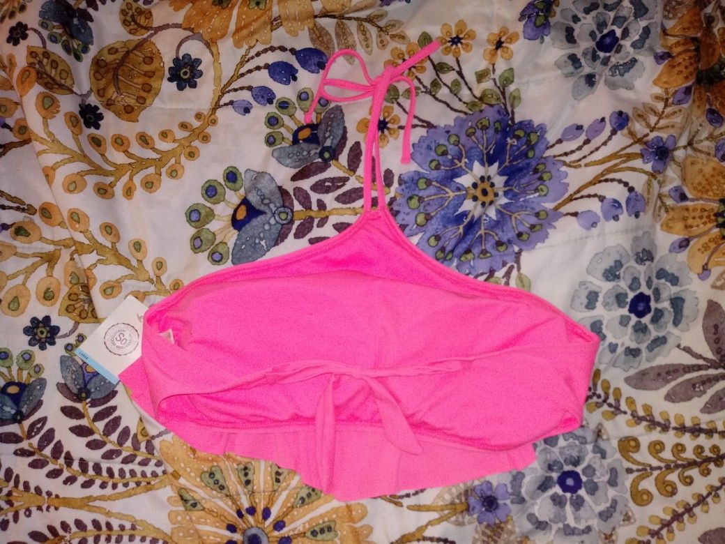 NEW**Coral Bikiny Top