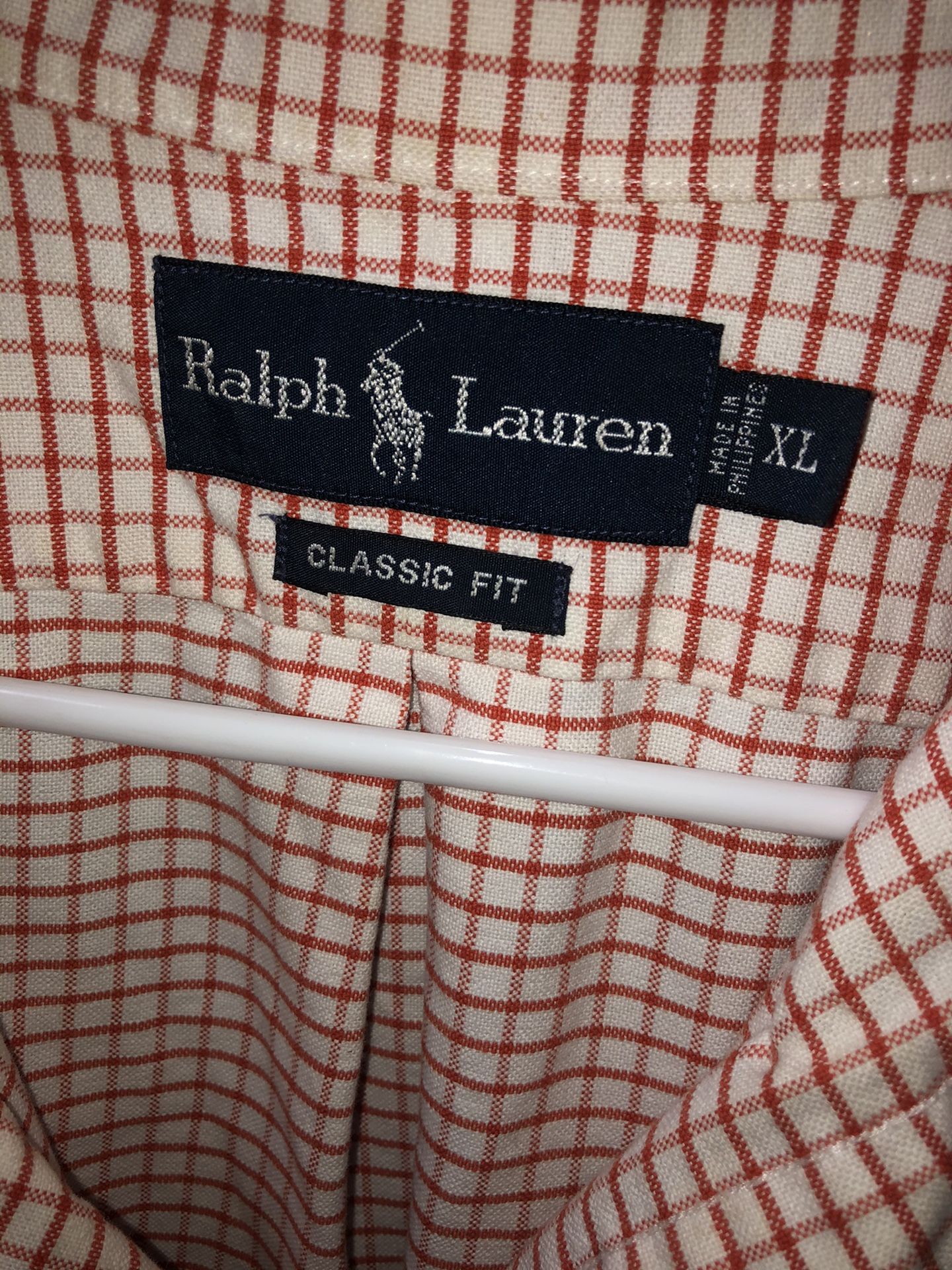 Polo Ralph Lauren Men’s Button Up Shirt Size XL
