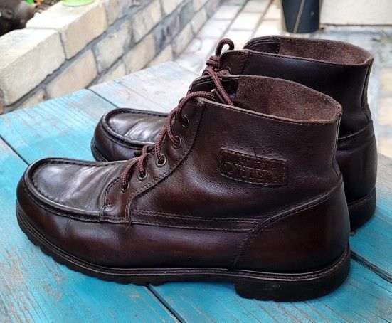 Harley Davidson Paladin Leather Ankle Boots 94255