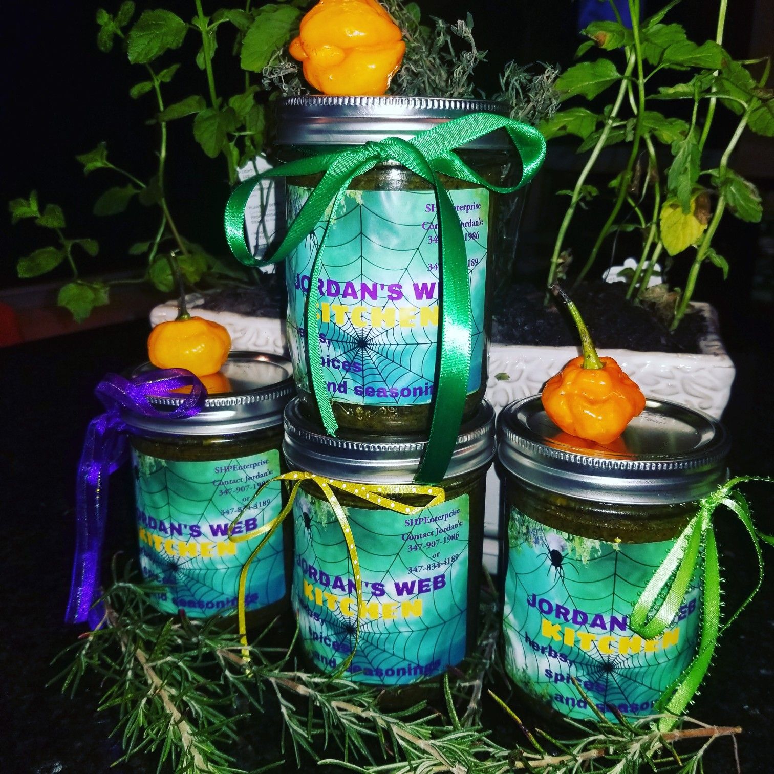 Jordan's Web - Kitchen seasonings