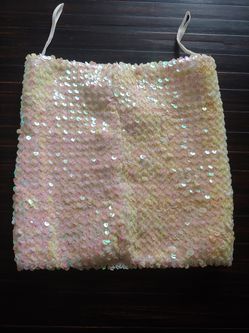Mother of pearl sequin top Thumbnail