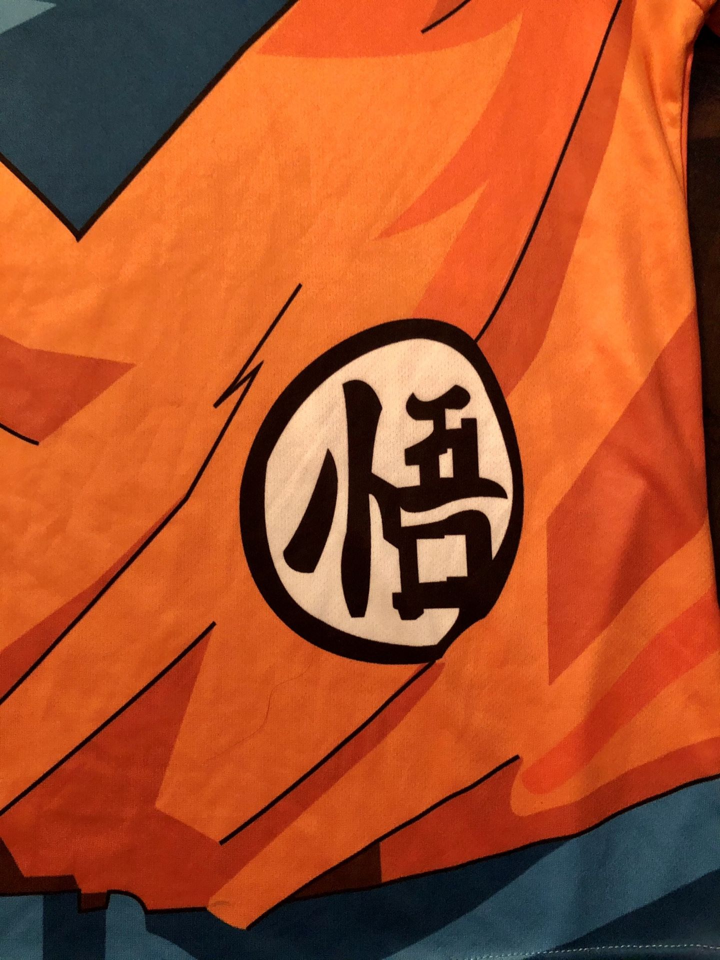 Dragon Ball Z, 3D Print Shirt Super Saiyan Goku Vegeta pre-owned medium