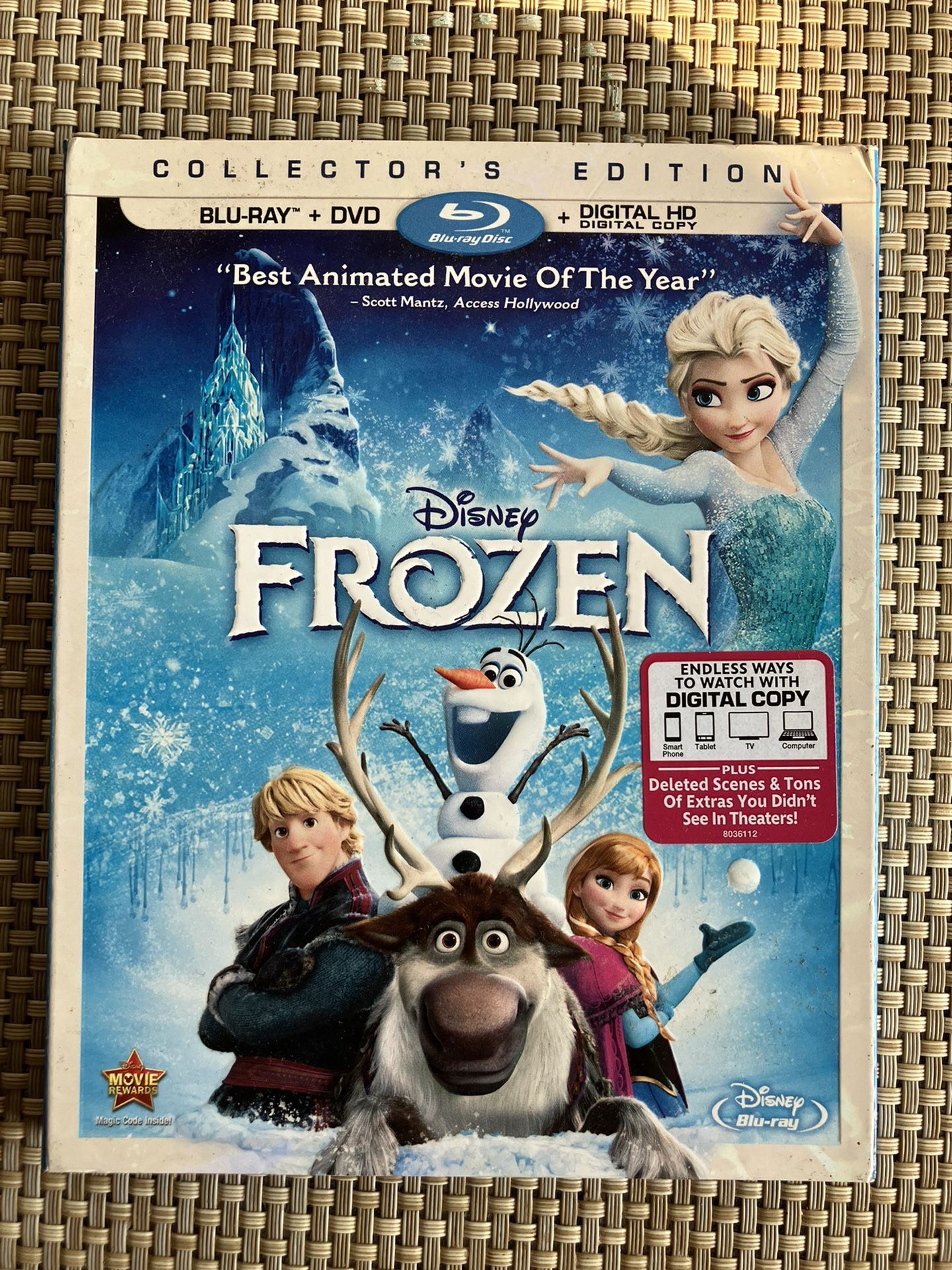 Collection of Blu-ray Disney Films