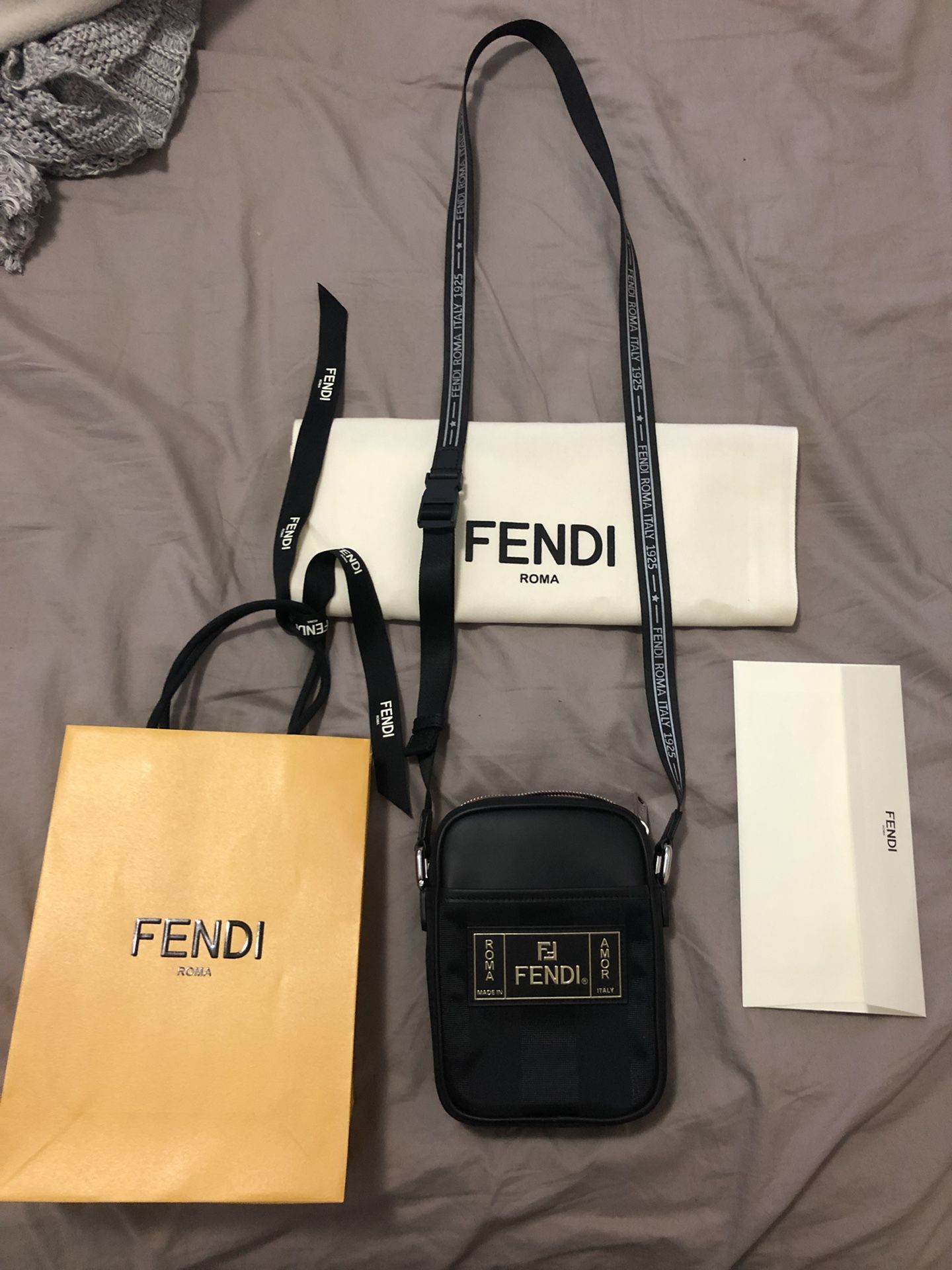 FENDI BAG 100% 1 week old all paper work for proof