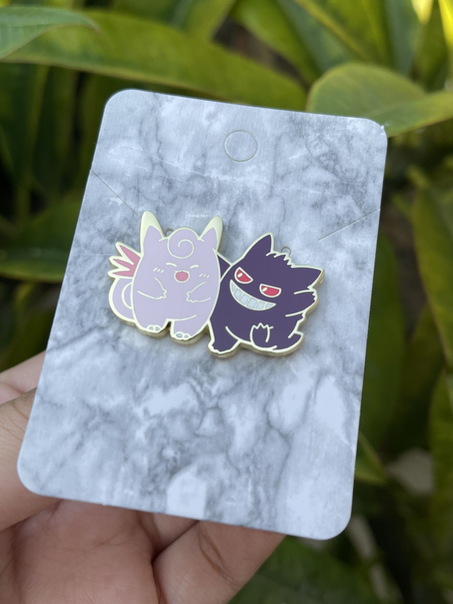 Gengar X Clefairy Pokemon Pin