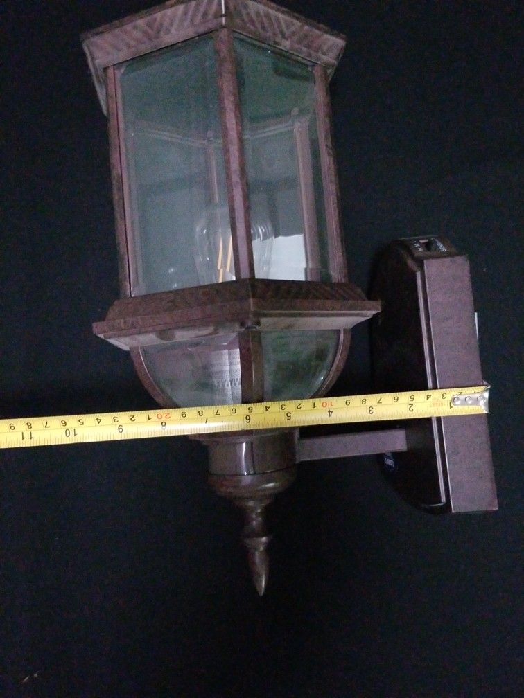 14.5 Inches Outdoor Motion Light Color Bronze