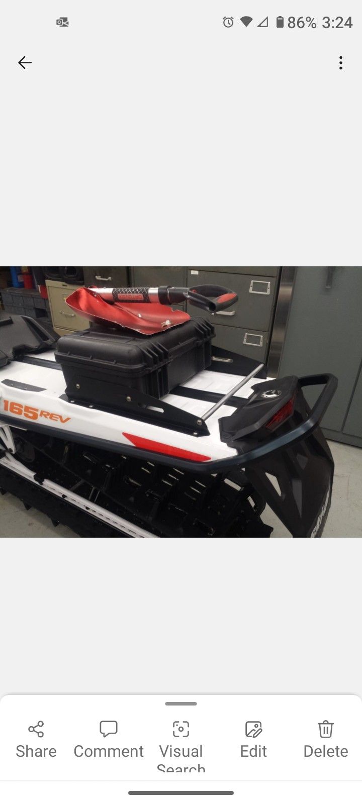 Ski-Doo REV G4 Summit X 850 165" Track Snowmobile