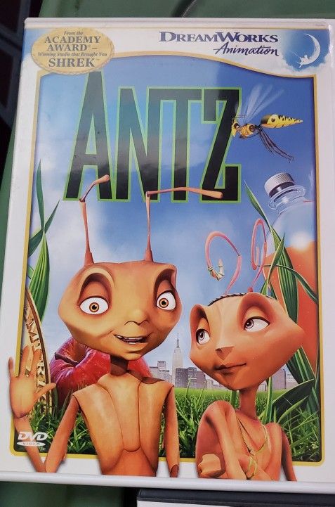 DVD kid movies Antz, Shrek, Ice Age, The Prince of Egypt, Corpse Bride