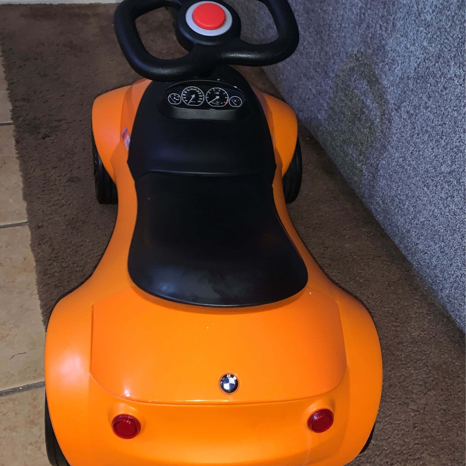 BMW Toddler Car, Bicycle And Litte Red Car